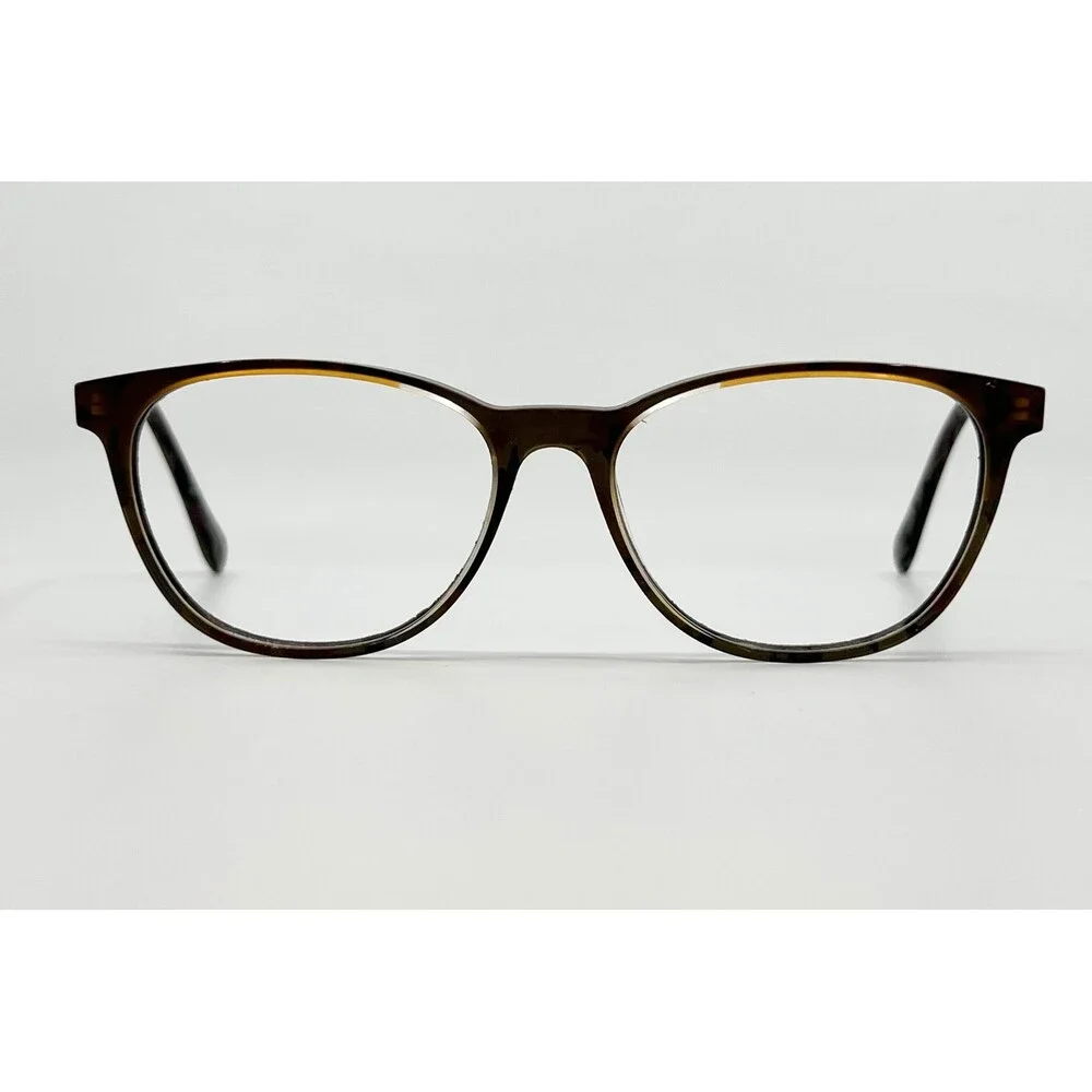 Link Occhiali Eyeglasses Women Brown Tortoise Full Rim 7175 C57 53-16-140